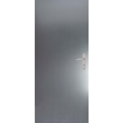 Hörmann ZK Plechové dveře 60 L, 600 × 1970 mm, pozinkované, levé, plné 692957