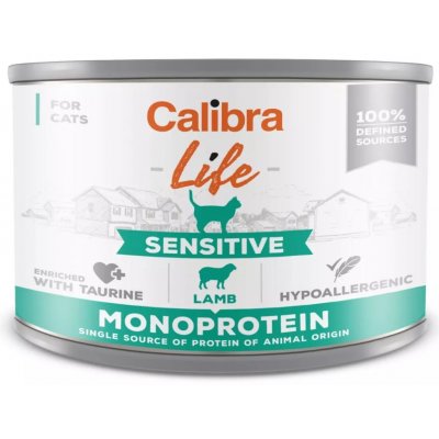Calibra Cat Life Sensitive Lamb 200 g – Hledejceny.cz