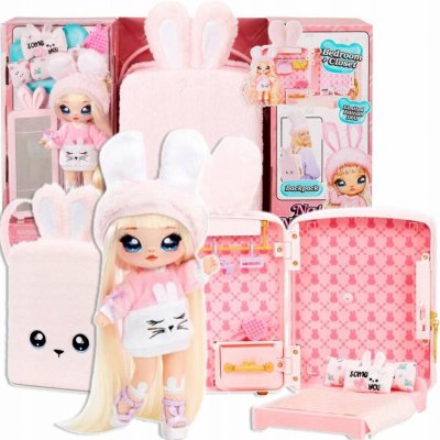 MGA Na! Na! Na! Surprise batoh 3v1 Růžový králíček – Zboží Mobilmania