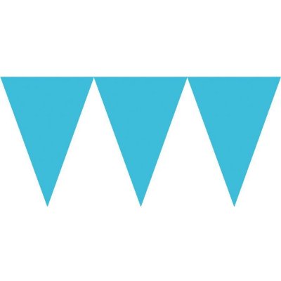 Girlanda modré vlaječky 457 x 17,7cm Amscan – Zbozi.Blesk.cz