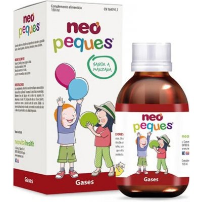 Neo Peques Trávení přírodní sirup pro děti s fenyklem heřmánkem a anýzem 150 ml – Hledejceny.cz