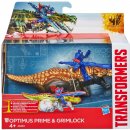 Hasbro Transformers 4 construct Bots Transformer se zvířetem Autobot Drift + Dinobot Slug