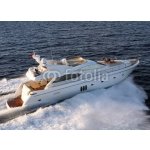 Weblux 61618537 Samolepka fólie motor yacht motorová jachta člun rozměry 100 x 73 cm – Zbozi.Blesk.cz