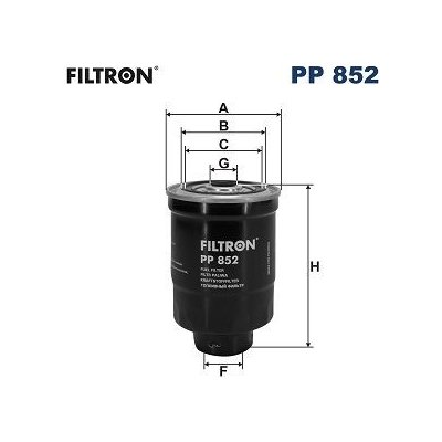 Palivový filtr FILTRON PP 852 (PP852) – Hledejceny.cz