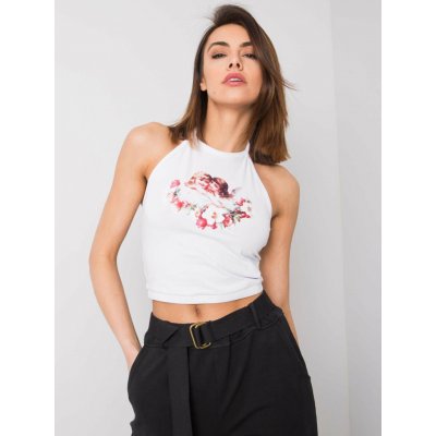 Rue Paris Top DS TP 1112 14P Bílá – Zboží Dáma