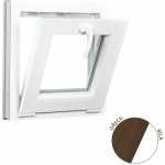 ALUPLAST Sklopné ořech/bílé 50x50 – HobbyKompas.cz