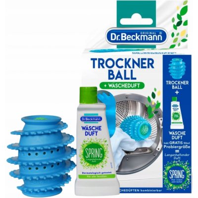 Dr. Beckmann Míček do sušičky + Dr. Beckmann vůně do sušičky Jarní Svěžest 50 ml – Sleviste.cz