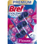Bref Blue Aktiv WC blok Fresh Flower 3 x 50 g – Zboží Dáma