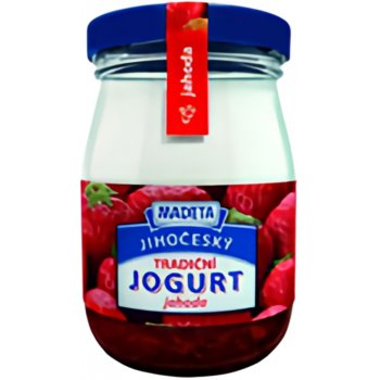 Madeta Jihočeský jogurt tradiční jahoda 200 g