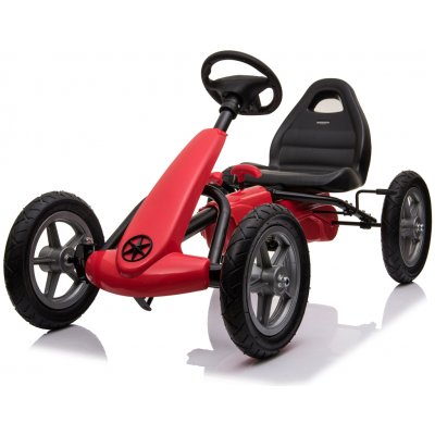 Mamido Šlapací motokára s nafukovacími koly červená STAR 1904 – Hledejceny.cz