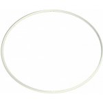 Kovový kruh na lapač snů Ø25 cm Bílý – Zboží Mobilmania