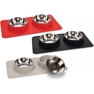 Karlie Diner Set Dex silikon 2 x 350 ml 14 cm – Sleviste.cz