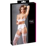 Cottelli Shelf Bra, Suspender Belt and String Set 2221055 – Zboží Dáma