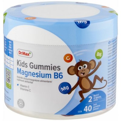 Dr.Max Kids Gummies Magnesium B6 180 g – Hledejceny.cz