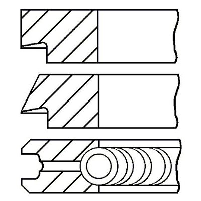 GOETZE ENGINE Sada pistnich krouzku 08-124700-00 – Zboží Mobilmania