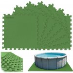 Dmuchane Pěnová podložka puzzle 50 x 50 cm 8 ks – Sleviste.cz