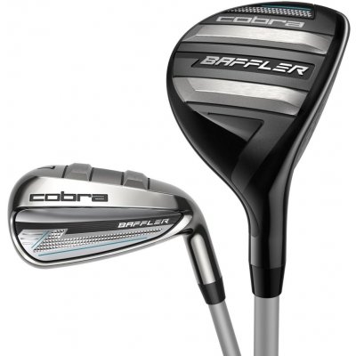 Cobra Baffler Ultralite Black Silver dámský set pravý 5H, 6H, 7PS (7 holí) grafit Ladies – Hledejceny.cz