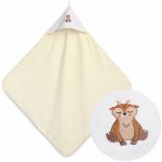 Sensillo froté osuška s kapucí béžová – Zboží Mobilmania