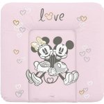 Ceba Baby Podložka měkká na komodu Disney Minnie & Mickey Pink 75 x 72 – Zboží Mobilmania