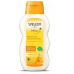 Weleda Měsíčkový kojenecký krém 75 ml + kojenecká koupel 200 ml + kojenecký olej 200 ml + Bavlněná plena s potiskem dárková sada – Zbozi.Blesk.cz