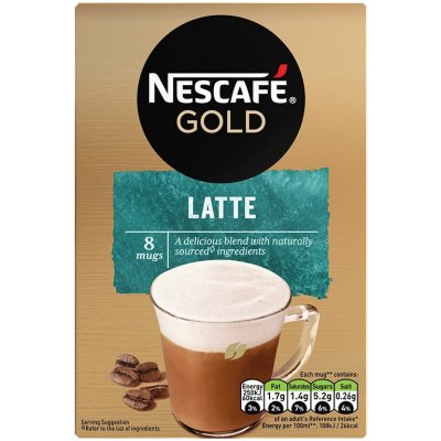 Nescafé Gold Latte 8 x 18 g – Zboží Mobilmania