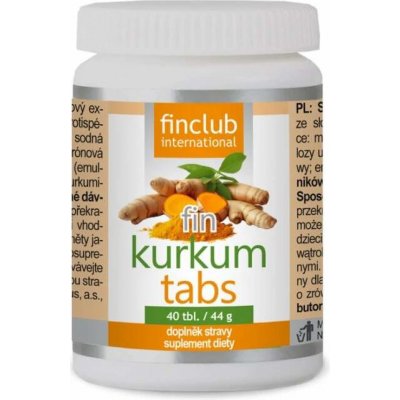 Fin Kurkumtabs 40 tablet – Hledejceny.cz