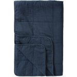Ib Laursen Prošívaný přehoz Indigo 130 x 180 cm, modrá – Zboží Dáma Ib Laursen Prošívaný přehoz Indigo 130 x 180 cm, modrá – Zboží Dáma
