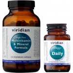 Viridian High Five Multivitamin a Mineral Formula Multivitamín na stres a pro celkovou odolnost 120 kapslí – Hledejceny.cz