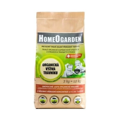 HomeOgarden Organická výživa trávníku 3 kg
