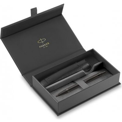 Parker IM Achromatic Black BT kuličkové pero dárková sada s pouzdrem 1502/3297610 – Zboží Živě