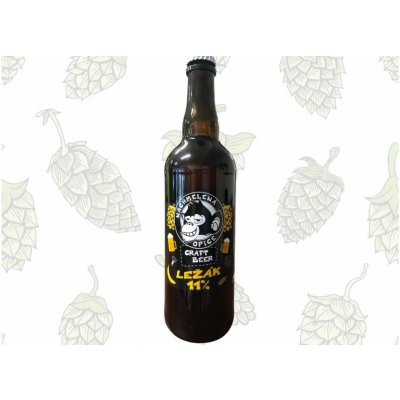 Nachmelená opice Ležák 11° 0,75 l (sklo) – Zbozi.Blesk.cz