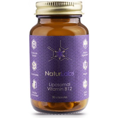 NaturLabs Liposomální vitamín B12 30 kapslí