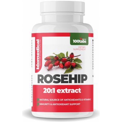 BioMedical Rosehip 5000 šípkový extrakt 100 tablet