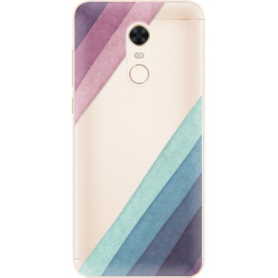 Silikonové pouzdro iSaprio - Glitter Stripes 01 - Xiaomi Redmi 5 Plus