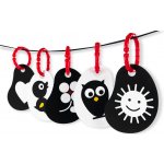 Pexi kontrastní karty pro novorozence žabka – Zboží Mobilmania