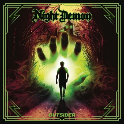 Night Demon - Outsider - Limited Coloured Transparent Green Vinyl Edition LP – Zbozi.Blesk.cz