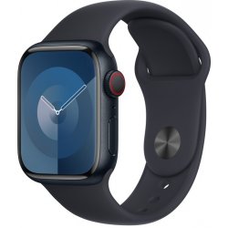 Apple Watch 45mm sportovní řemínek M/L inkoustový MT3F3ZM/A