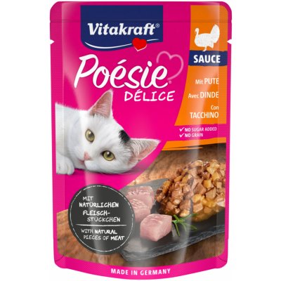 Vitakraft Cat Poésie Déli Sauce Krůtí 85 g – Zboží Mobilmania