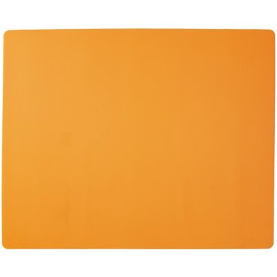 ORION Vál silikonový na těsto 40 x 30 x 0,1 cm, oranžový – Zboží Mobilmania