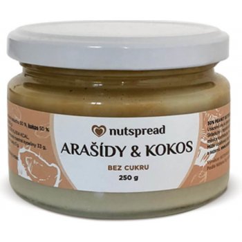 Nutspread kokosovo makové Máslo 250 g