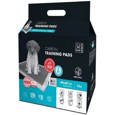 M-Pets Podložky CARBON s aktivním uhlím 60 x 60 cm 15 ks – Zbozi.Blesk.cz