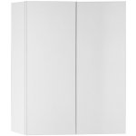 AQUALINE Vega galerka se zrcadlem , 60x70x18, bílá – Zboží Mobilmania