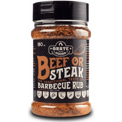 Grate Goods BBQ koření Beef or Steak BBQ 180 g
