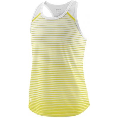 Wilson Team Striped Tank safety yellow – Zboží Dáma