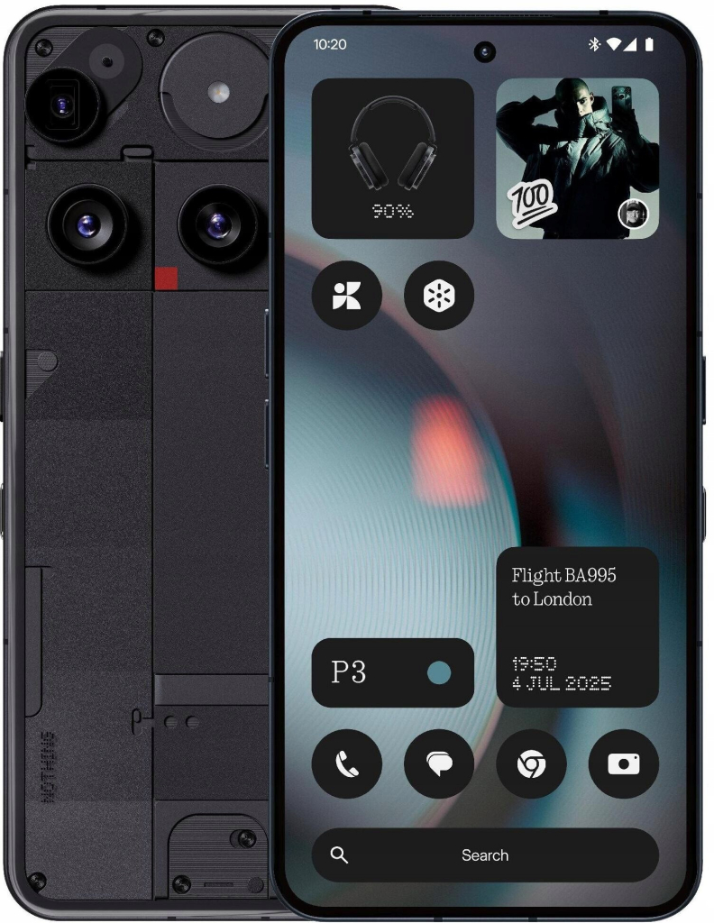 Nothing Phone (3) 12GB/256GB Black na Heureka.cz