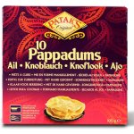 Patak's chleb Pappadums s česnekem 100 g – Zbozi.Blesk.cz