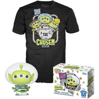 Funko POP A tričko Toy Story Alien As Buzz černá