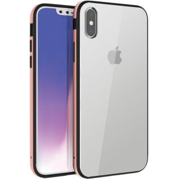 Pouzdro Uniq Hybrid iPhone XS Max Valencia Clear - Blush zlaté