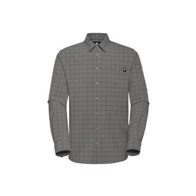 Mammut Lenni pánská košile dlouhý rukáv steel-black 00722 šedá – Hledejceny.cz