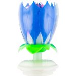 Godan Hrající dortová svíčka modrá – Zboží Dáma